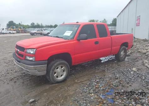 2005 Chevrolet Silverado 1500 Z71 z USA, uszkodzony, nr VIN 1GCEK19Z45Z311005